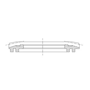 Tarcza spiralna typ TZ 3200-100 Bison kod: 398536110000 - 2